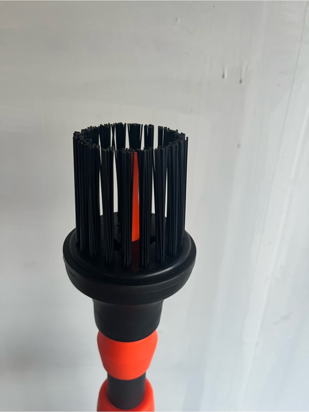 Black and Orange Round Brush Attachment